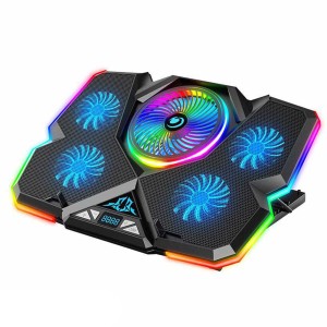 پایه خنک کننده لپ تاپ کول کولد RGB مدل 13-K44